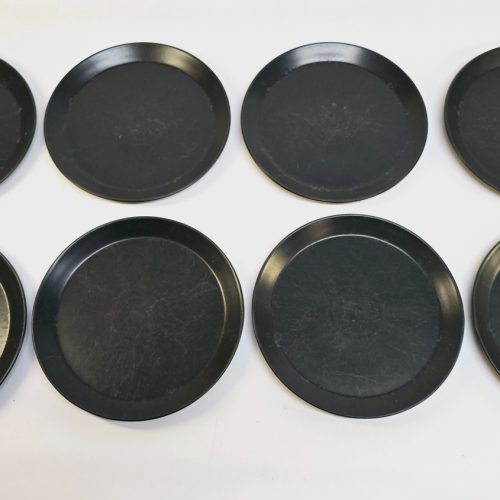Höganäs stengodstallrikar av M-L Hellgren – Tidlös svensk design, 26 cm